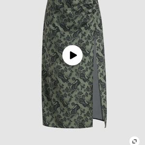 Cider Paisley Skirt